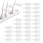 Wrap-It Storage - Cable Labels - Oval, Multi-Color (36 Pack)