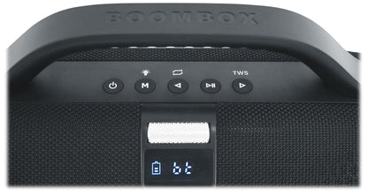 Rockville SONIC-50L Large Portable Bluetooth Speaker for Parties, Black