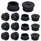 BOPOREAE 2 Pcs Desk Grommet 2-3/8" (60mm), Desk Hole Cover for Cables