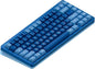 nuphy Halo75 V2 Mechancial Gaming Kyeboard,75% Wireless Hot Swappable Bluetooth Keyboard,83 Kyes RGB Backlit Keyboard,Support Bluetooth/2.4GHz/USB-C (Blue, Mint (37gf))