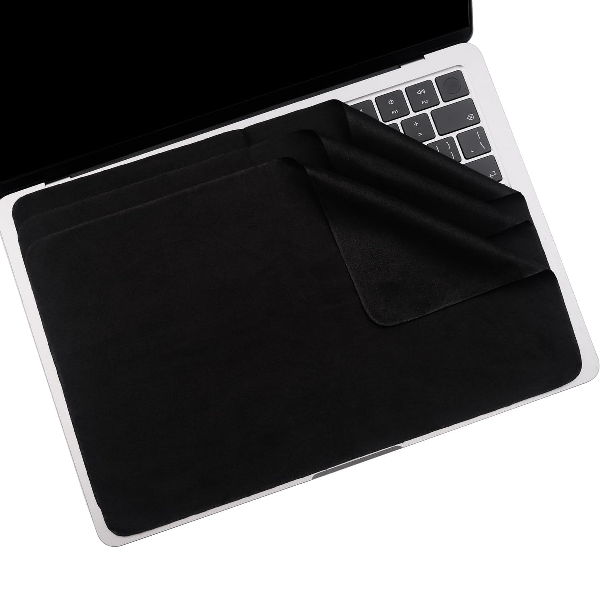 2 Pack Microfiber Liner Cleaning Cloth Screen Keyboard Imprint Protection for MacBook Neo/Pro/Air 13" 14" (2018-2026), MacBook Neo 13/MacBook Air 13 M4 M3 M2 M1/MacBook Pro 14 (M5- M1) Accessories
