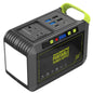 MARBERO 200W Portable Power Station 148Wh Camping Solar Generator Laptop Power Bank with AC Outlet 110V, DC, USB QC3.0, LED Flashlights for CPAP Home Outdoor Trip Emergency Backup