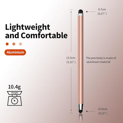 10 PCS Stylus,Stylus Pen for Touchscreen,Stylus 2-in-1 High Sensitivity & Precision Suitable for All Touch Screens of iPhone/ipad/Android Tablets(10 Stylus Pen + 20 Tips)