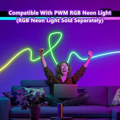 BTF-LIGHTING 5050SMD FCOB COB RGB RF Remote RC03RFB &2PCS C03RF Tuya Controller Kit 4 Zones RF 2.4GHz Wireless Remote Group Control PWM RGB (+ R G B) 4pin LED Strip DC5V DC12V DC24V