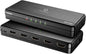 8K HDMI Splitter 1 in 4 Out, 1x4 Duplicate/Mirror Screens, HDMI 2.1, 8K@60Hz, 4K@240Hz (DSC), 4K@120Hz, Auto Downscaling, 48Gbps, HDCP 2.3, Compatible with Xbox, PS5, Blu-ray Player