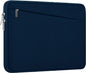 Laptop Sleeve Case, 15.6 inch, Durable Computer Carrying Bag Protective Case Briefcase Handbag with Front Pocket, Slim Laptop Cover for 15.6 Inch HP, Dell, Lenovo, Asus, Notebook, Blue