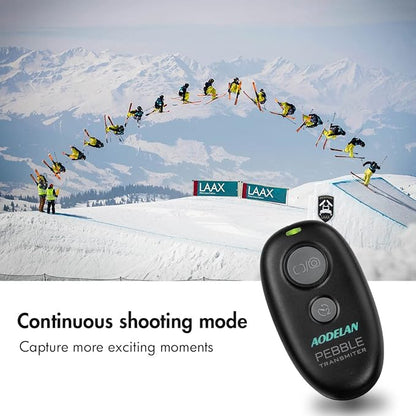Camera Wireless Shutter Release Remote Control for Sony a7III, a9, a7RIII, a7RII, a7M3,a7M2, a7sII, A6000, HX300, RX100ii, RX100 V(A), RX100 VI, a850, a55, a67, a77, a99; Replace RM-L1AM and RM-SPR1