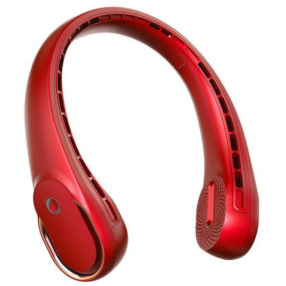 FrSara Neck Fan, Portable Personal Fan Strong Wind, 4000mAh, 360° Cooling