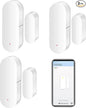 WiFi Door Sensor: Smart Door Open/Closed Detectors, Wireless Window Sensor with App Notification Alert, Contact Sensor for Home Security, Compatible with Alexa Google Assistant (3pack)