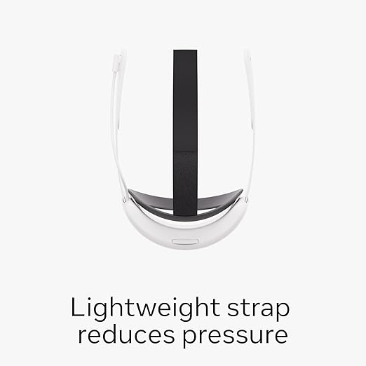 Meta Quest Elite Strap — Works with Meta Quest 3/3S — Premium Comfort and Weight Distribution — Adjustable, Ergonomic Fit — Reduces Pressure and Fatigue