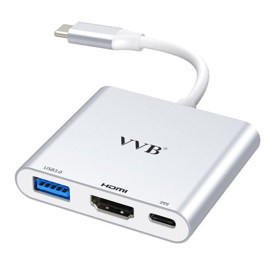 USB C to HDMI Adapter,USB-C Adapter Hub Multiport Digital AV Converter