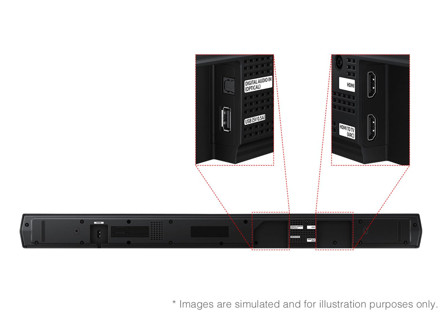 Samsung B-Series Soundbar HW-B630F 3.1 ch DTS Virtual:X Soundbar with Subwoofer (2025 Model) One Remote Control, Voice Enhance Mode, Adaptive Sound