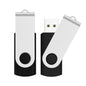 JUANWE 64GB USB Flash Drive 2 Packs, 2.0 Thumb Drive Foldable USB Storage Flash Drive Memory Stick with Lanyard Hole, Jump Drive Pen Drive Zip Drive Portable Flashdrive for PC/Tablet/Mac/Car, Black