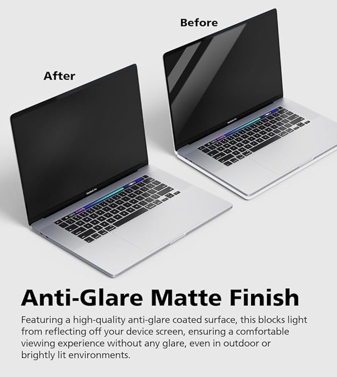 Magnetic Privacy Screen Protector for MacBook Pro 16 Inch (2024 M4,2023 M3,2022 M2,2021 M1), Removable Anti Glare Anti Blue Light Anti Spy Screen Filter