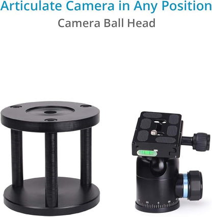 PROAIM Overhead 12ft Modular Studio Rig for Camera/Gimbal/Light Setups. Payload up to 11kg / 24lb. for Photography, Videography. (P-OHLR-01)