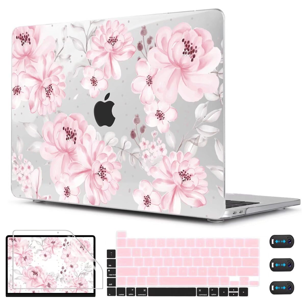 CISSOOK Compatible with MacBook Pro 13 inch Case 2025-2016 Release M2 M1
