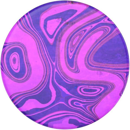 PopSockets Plant-Based Phone Grip with Expanding Kickstand, Adhesive Grip, Eco-Friendly - Translucent Lava Flow