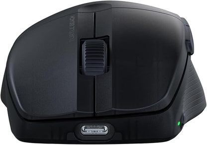 Turtle Beach Pure Air - Ultra-Light Wireless Ergonomic RGB Gaming Mouse, 26K DPI Optical Sensor, 125 Hour Battery, Dual Wireless System, Titan Optical Switches, Bluetooth, RGB Illumination - Black