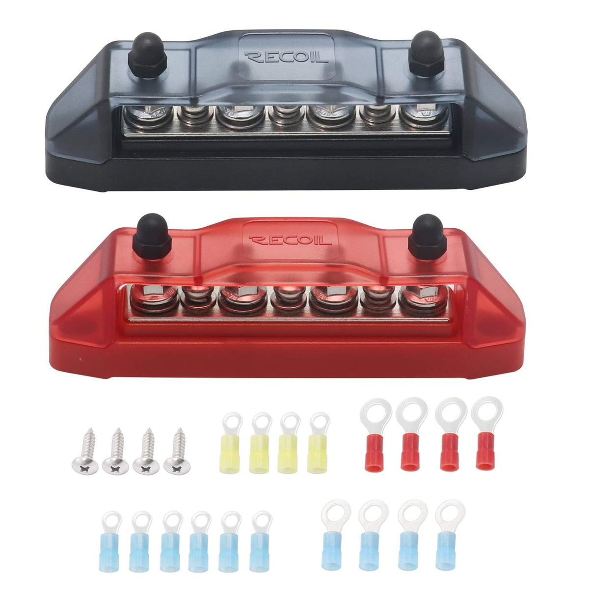 Recoil BBSPG4 4 Position Bus Bar Terminals Power Distribution Block