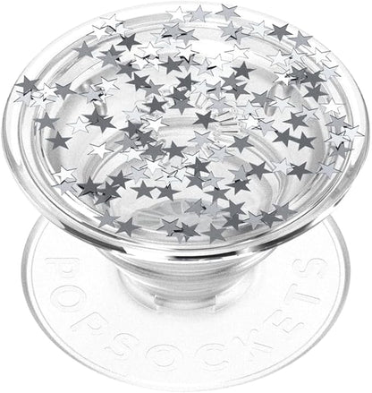 PopSockets Phone Grip with Expanding Kickstand, Adhesive Grip, Glitter PopGrip - Star Fire