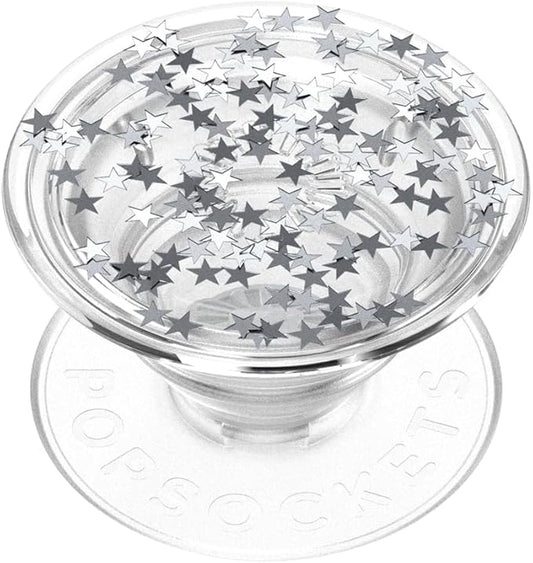 PopSockets Adhesive Phone Grip, Holder, Phone Stand, Glitter - Glitter Star Fire