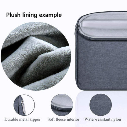 Voova 13.3-13 Inch Laptop Sleeve, MacBook Case，Laptop Case,Dark Gary