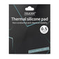 Thermal Pad 14.8 W/mK, 120x120x0.5mm, Non Conductive Heat Resistance High Temperature Resistance, Silicone Thermal Pads for Laptop Heatsink GPU CPU LED Cooler (0.5mm)