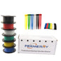 Fermerry 24 AWG Stranded Wire Spool 25ft Each 6 Colors
