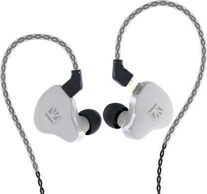 YINYOO KBEAR KS1 in Ear Monitor Bass Earbuds Wired Earbuds,Clear Sound Stereo Headphones, Vocals Forwards High Resolution Noise Canceling Earphones, Dual Magnectic Circuit Dynamic Detachable Cable