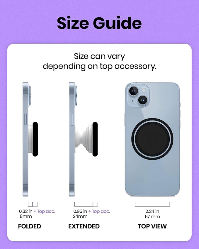Magnetic Silicone Suction Cup Phone Mount with Hands-Free Stand - Perfect for Selfies, Videos, Durable, Secure Grip, One-Touch Holding, Lightweight, Sleek Design (Pink)