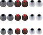 Silicone Earbud Tips - Fit for In-Ear Headphones (Inner Hole 3.8mm-5.1mm) - 9 Pairs S/M/L