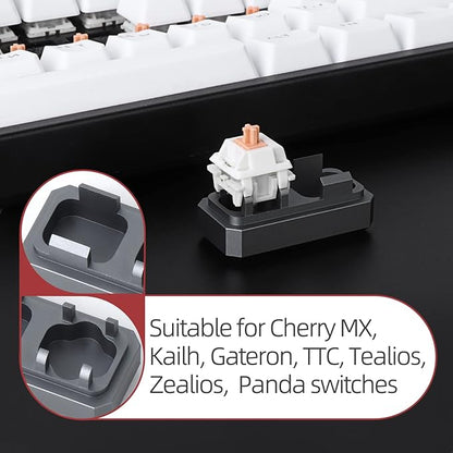 YIMAGUJRX RUNJRX Keyboard Switch Lube Kit JRX 205G0 0.53oz/15g, Switch Opener for MX Cherry Panda Kailh Switch,Lube Brush for Mechanical Keyboard Switch