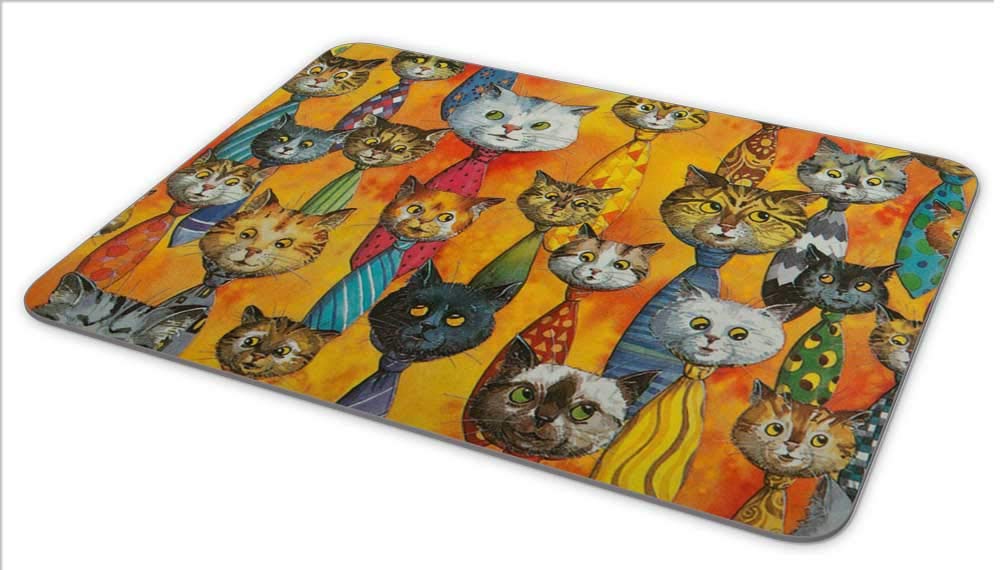 Bright Succulent Cactus Rectangle Gaming Mouse Pad Size(9.84"x7.87")