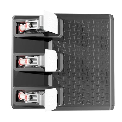 DOYO Racing Wheel Pedals, PC Gaming Steering Wheel Pedal Set, Swappable Springs, Adjustable, Durable, Compatible with PC Win11/Win10/Win7
