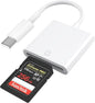 (Apple MFi Certified) iPhone 16 SD Card Reader, esbeecables USB C to SD Card Reader Trail Camera Viewer SD Memory Card Reader Adapter Plug and Play for iPhone 16/16Plus 15Pro iPad, MacBook, iMac