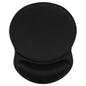 ITNRSIIET Ergonomic Mouse Pad with Gel Wrist Rest Support Non-Slip PU Base Stay Positive Work Hard and Make It Happen Inspirational Quote Cute Small Mouse Pad Pain Relief, 8.7 x 7.2 inches
