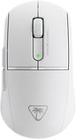 Turtle Beach Burst II Air – 2.4GHz Wireless Gaming Mouse: 47g Ultra Lightweight, Optical Switches, Symmetrical, 26K DPI Optical Sensor, Bluetooth, 120-hour Battery, USB-C Cable – White