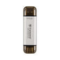 Transcend 512GB USB C External SSD, Up to 1,050MB/s, USB 3.2 Gen 2 Flash Drive, 2-in-1 Memory Stick Type C &Type A, Thumb Drive Photo Stick for Windows, Mac, iPhone, iPad, Android, Tablet&PC, Smart TV