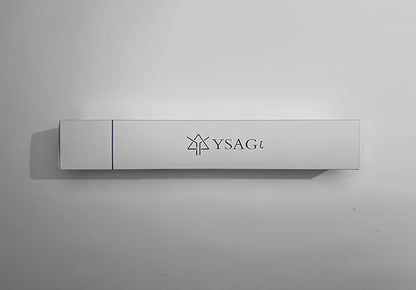 YSAGi Non-Slip Leather Desk Pad, Waterproof Laptop Computer Desk Keyboard Mat, Table Protector Blotter Mat, Large Mouse Pad for Office/Work/Home/Decor(Blue, 23.6" x 13.7")