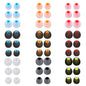 MMYQXI 54 PCS Silicone Replacement Earbud Tips Earbud Cap Eartips Fit for in-Ear Earbuds(Inner Hole 3.8mm -5.1mm) Headphones Earbud Rubber Tips S M L