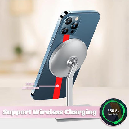 Silicone Phone Strap Holder for Hand, 3pcs Grips for Case with Clip of Phone Finger Grip Strap as Loop Holder for iPhone 15/15 Pro, Android(230, 3 Red)