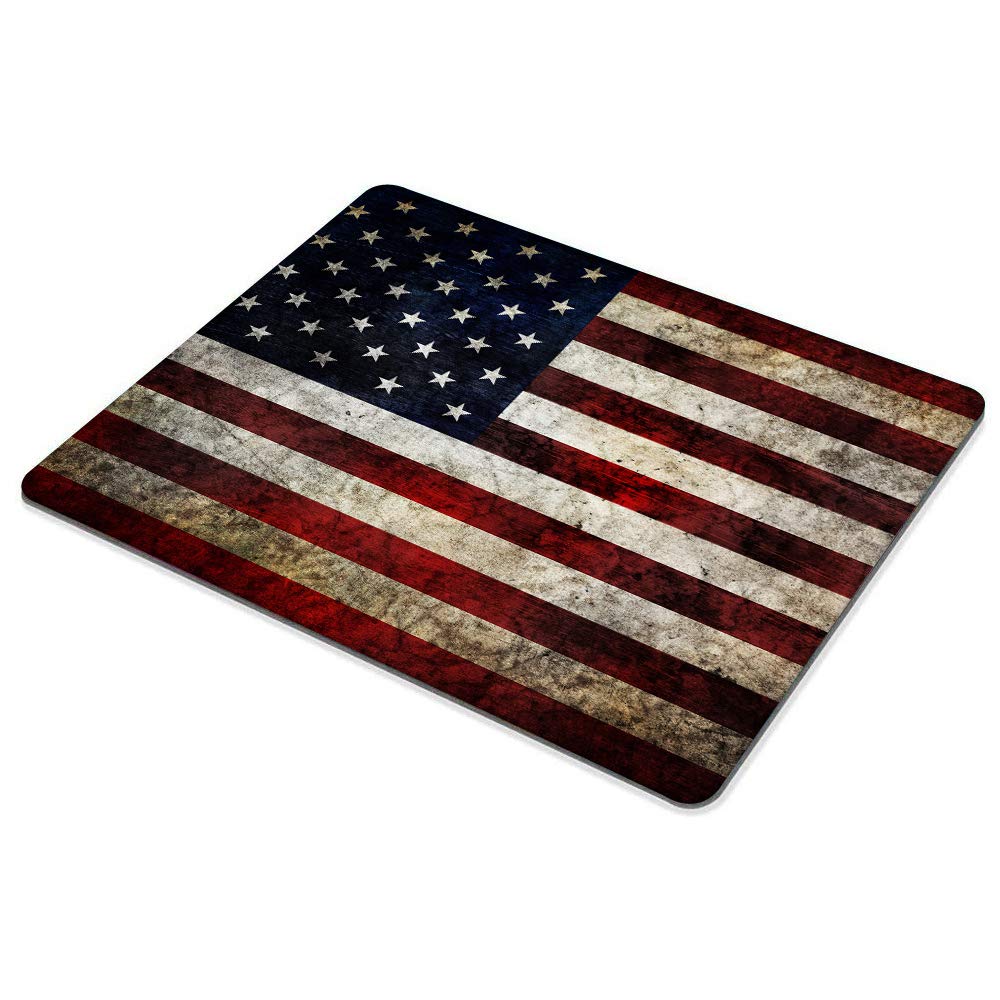 United States National Flag Mousepad Non-Slip Rubber Base Mouse Pads for Computers Laptop Office Desk Accessories Mouse pad (National Flag, 1pc)