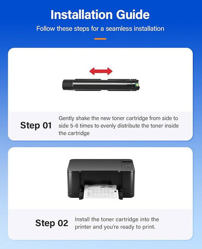 Versalink C7020 C7025 C7030 Toner Cartridge 4-Pack High Capacity 106R03737 106R03740 106R03739 106R03738 Replacement Compatible for Xerox VersaLink C7020 C7025 C7030 Printer Black Cyan Magenta Yellow