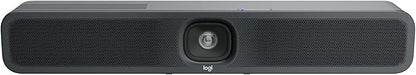 Logitech MeetUp 2 All-in-One USB Conference Room Camera, Compact Video Bar with Built-in AI Features, Works with Microsoft Teams, Zoom Rooms, Google Meet, and More