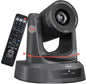 10X PTZ Conference Webcam with 3G-SDI/HDMI/USB Output, 1080P PTZ Live Streaming Camera for Church, Education, Conference Room Camera Attached Remote Control Work with Zoom, Skype, OBS