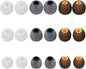 Earbud Replacement Tips Silicone Earbud Tips Earbud Covers Fit for in-Ear Headphones (Inner Hole 3.8mm -5.1mm) Ear Tips Earbud Rubber Tips 9 Pairs S/M/L