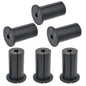 EASYEAH 2pc Black Starlink Cable Grommets 1" Silicone Wire Hole Grommet