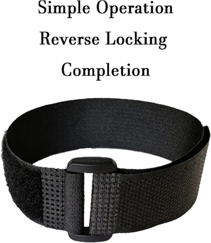 32 pcs 1-inch-wide Hook and Loop Cable Straps, 8"-12"-18"-24"-36" Adjustable Fastening Straps, Fixing and Organizing Cable Ties Set, Multi-Purpose Nylon Cinch Strap, Heavy-Duty Storage Straps
