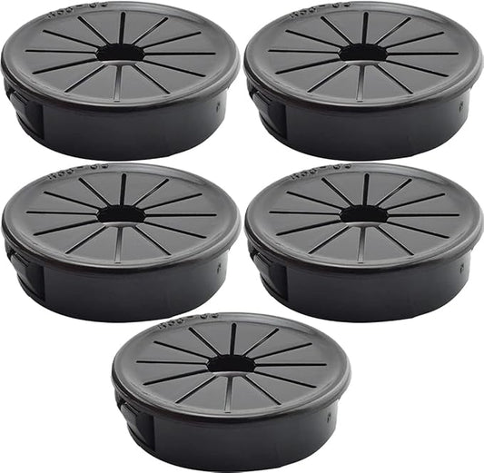 Aifeier ET 5PCS 1-1/2 Inch(37.5mm) Cable Grommets Petal-Shaped