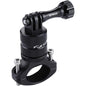 PULUZ Quick Release Base Plate Adapter Bracket for Insta360 X5 / Ace Pro/Pro 2 Cameras - Aviation Aluminum Mount (Black)